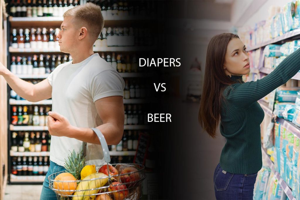 Diapers VS Beer image